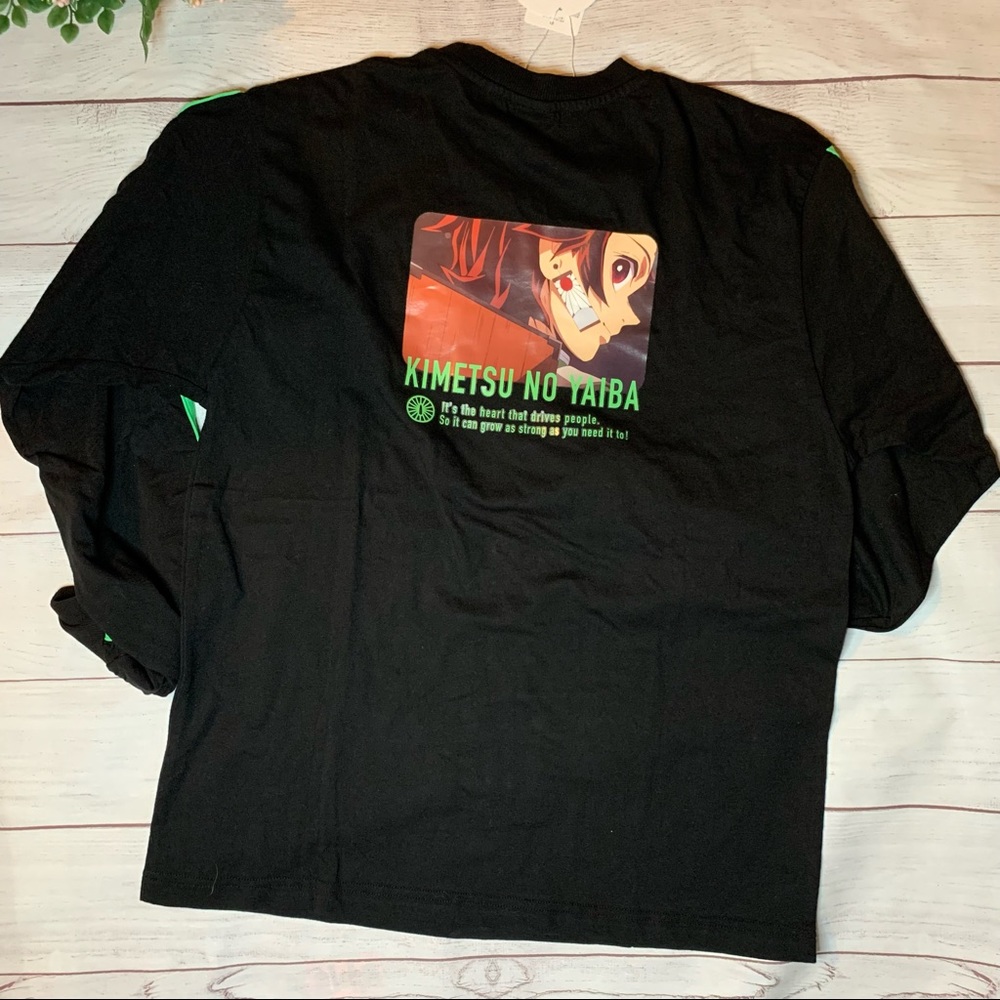 Demon Slayer Kimetsu no Yaiba long sleeved shirt Tanjiro